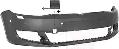 Produktbild von VAN WEZEL Stoßstange Stoßfänger für VW SHARAN (7N1, 7N2) Grundiert Glatt 5776577