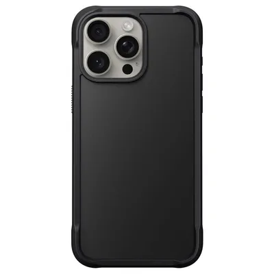 Zdjęcie produktu dla Nomad Rugged Case, Pokrowiec, Apple, iPhone 15 Pro Max, 17 cm (6.7"), Czarny