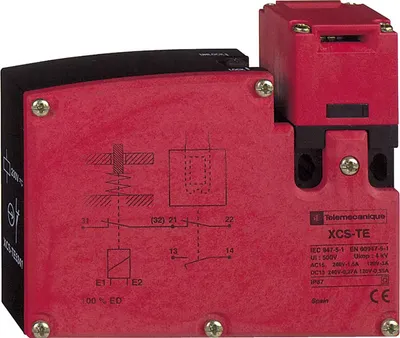Produktbild von SCHNEIDER ELECTRIC GS Sich. Positionschalter, XCSTE5312 1S+1Ö, +Verriegelung mit Elektomagnet