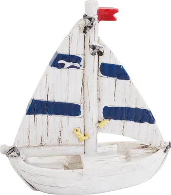 Produktbild von VBS Segelboot Aqua Bella Modellboot 9.3x3.7x10.5 cm