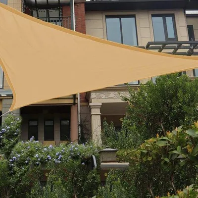 Produktbild von Wasserdichtes Dreiecks-Sonnensegel 4x4x4m