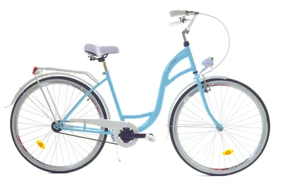 Zdjęcie produktu dla Rower Dallas City 28" 1spd - niebieski z białym