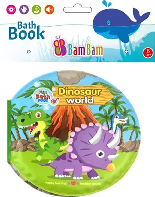 Immagine prodotto di Książeczka do kąpieli Świat dinozaurów bambam 432479