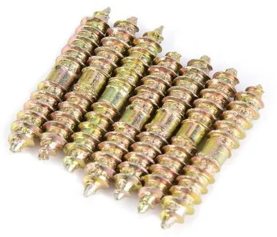 Obrázek produktu pro 20 kusů šroubů 5 x 30 mm s dvojitým hrotem | Pozinkované samořezný šrouby pro spojování dřevěných konstrukcí
