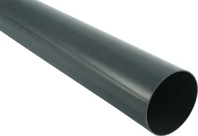 Produktbild von Marley Fallrohr Kunststoff rund Anthrazitgrau RAL 7016 Ø 75 mm L = 1000 mm