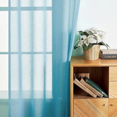 Produktbild von Famanu Vitragegardine Transparent 140 x 145 cm - 2 Stück