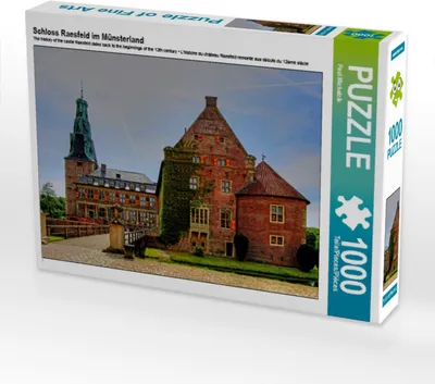 Produktbild von Calvendo Schloss Raesfeld im Münsterland 1000 Teile Puzzle quer 640x480mm, Michalzik Paul; 7387968