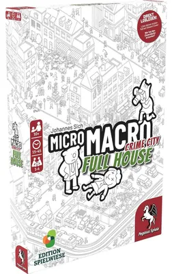 Productafbeelding van MicroMacro Crime City 2 - Puzzelboek - 16 cases - Vanaf 10 jaar - Duitstalig