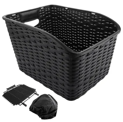 Image de Omgoods - Grand panier de vélo universel arrière, d'une capacité de 27 litres