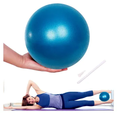 Produktbild von Kleiner Pilatesball, 25 cm rutschfester Fitnessball für Gymnastik und Yoga