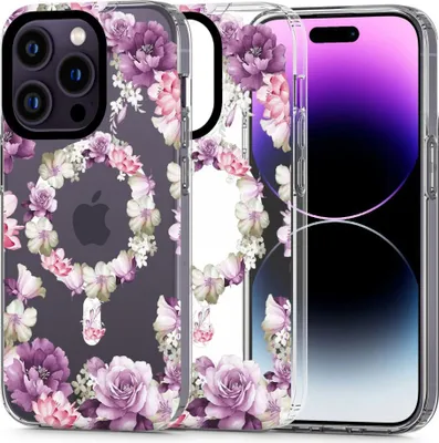 Immagine prodotto di Tech-Protect Magmood Magsafe Iphone 14 Pro Max Rose Floral
