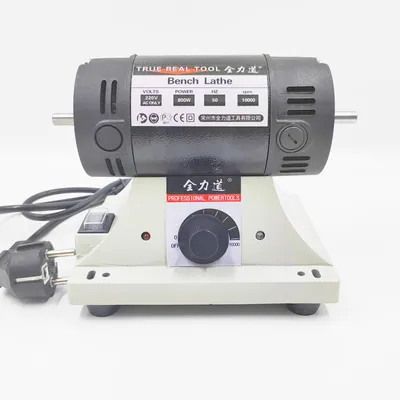 Obrázek produktu pro Leštící stroj 800W - kotouč 75mm - 220V - elektrický - model pro použití na pracovním stole - vhodný pro dřevo i kov