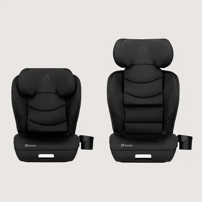 Produktbild von Kindersitz Neal i-Size 100-150 cm, bis 12 Jahren, Verstellbare Kopfstütze, Zusätzliches Seitenschutzsystem, Neigungsverstellung der Rückenlehne Black