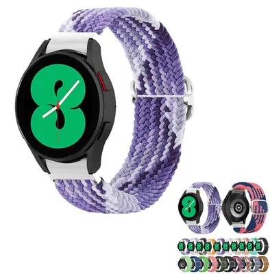 Obrázok produktu pre Pre Samsung Galaxy Watch 6 5 4 Normal Pro a Classic všetky veľkosti Nylonový remienok