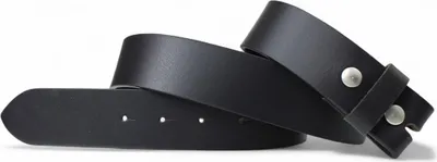 Produktbild von FRONHOFER Wechselgürtel 3,5 cm Druckknopf Gürtel ohne Schnalle, Büffelleder zirka 3,5 mm dick