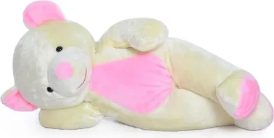 Produktbild von Großer Teddybär - Weiß - Weich - 155 cm - XL