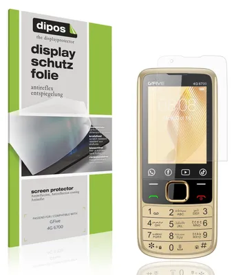 Image de 4x Film de protection d'écran pour GFive 4G 6700 protecteur antireflet dipos