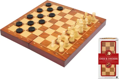 Image de ŠACHY A DÁMA společenská hra cestovní