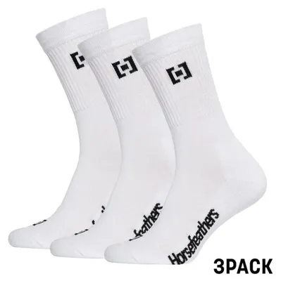 Obrázok produktu pre Ponožky Horsefeathers Ezna 3pack (biele) - 5 - 7