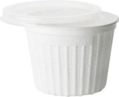 Produktbild von 75x Suppenbecher thermoisolierend inkl. Deckel SOUP TO GO PP 500 ml weiss