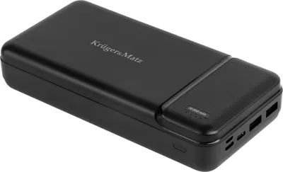 Zdjęcie produktu dla Km0907 Power Bank Kruger&Matz 30000 Mah Li-Pol