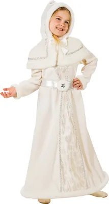 Produktbild von O5455-140 Kinder Mädchen Schneekönigin Kostüm-Kleid Gr.140