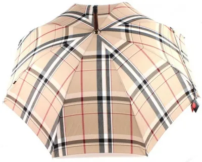 Immagine prodotto di Knirps ombrello a bastone ombrello Chestnut Long Check Beige
