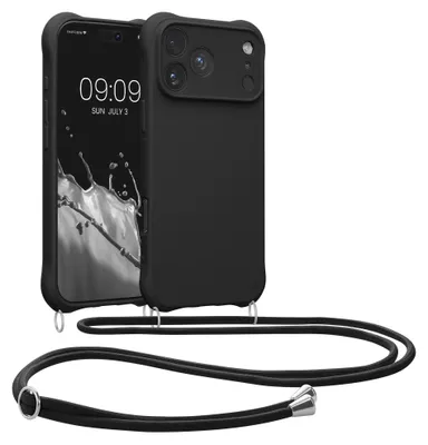 Produktbild von kwmobile KWM0000219Z002C, Cover, Apple, iPhone 17 Pro Max, iPhone 18 Pro Max, Schwarz