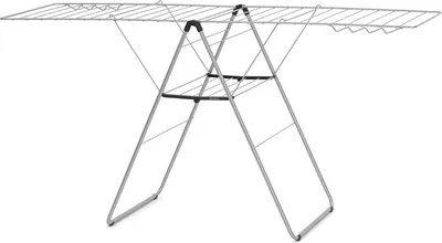 Obrázok produktu pre Sušička na oblečenie Brabantia Hangon 1004169, 25 m, 8 háčikov, nastaviteľná, detský zámok, nerezová oceľ