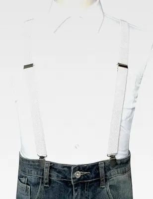 Produktbild von Herren Hosenträger in Y-Form mit 3 stabilen Metallclips