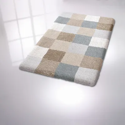 Zdjęcie produktu dla Dywanik kąpielowy Kleine Wolke CARO w kolorze kaszmiru 55 x 65 cm
