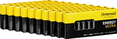 Produktbild von Intenso 7501511, Einwegbatterie, AAA, Alkali, 1,5 V, 100 Stück(e), 1250 mAh
