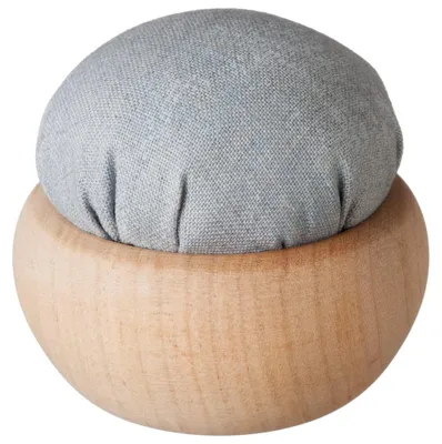 Nadelkissen Usuzumi-iro grau – 1 Stück, 7x8x7 cm