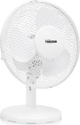 Produktbild von Tristar VE-5721, Haushalts-Lamellenlüfter, Weiß, Tisch, Kunststoff, Polypropylen (PP), 48,65 dB, 1 m³