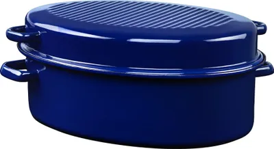Produktbild von Riess Classic Spezialartikel Gänsebräter oval mit Deckel 38 cm