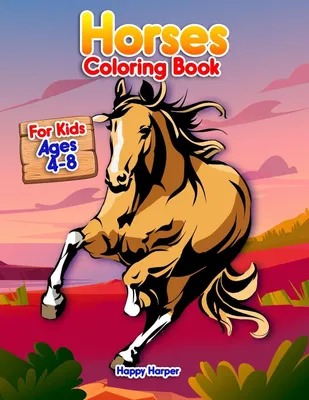 Produktbild von Horses Coloring Book