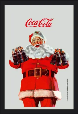 Obrázok produktu pre KS288 Coca Cola - Santa Claus - Zrkadlo s potlačou