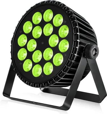 Image de Projecteur LED 6-en-1 - Éclairage de scène LED - Lumière pour DJ - Éclairage de scène - Éclairage pour fêtes
