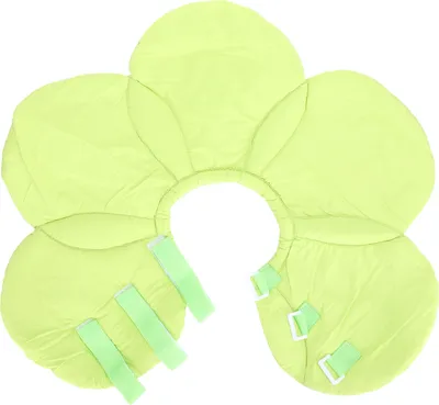 Obrázek produktu pro Nastavitelný měkký ochranný obojek pro psy a kočky na hojení ran, zelený, velikost L (35-38 cm)