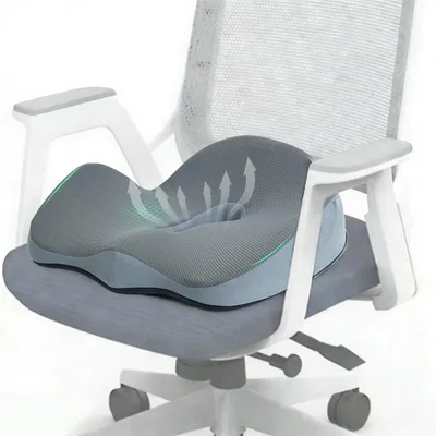 Obrázek produktu pro Ergonomická ortopedická sedací podložka pro kancelářskou židli, ve tvaru donutu