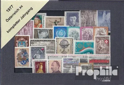 Produktbild von Briefmarken Österreich 1977 1977 postfrisch