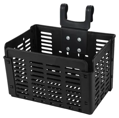 Produktbild von Faltbarer Fahrradkorb, multifunktionales Design, einfache Befestigung, Schwarz