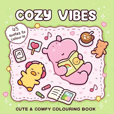 Produktbild von Minicee Cozy Vibes Malbuch für Erwachsene und Teenager