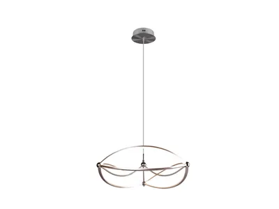 Zdjęcie produktu dla Lampa wisząca LED CHARIVARI srebrny Trio 321210107