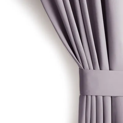 Produktbild von Gardine Ösen Vorhang Ösenvorhang Verdunkelnd 140x245 cm Pink Eyelet Einfarbig