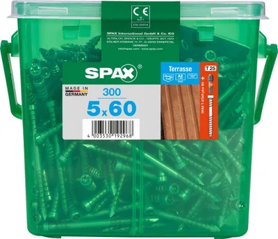 Produktbild von Spax Terrassenschrauben 5.0 x 60 mm TX 25 - 300 Stk.