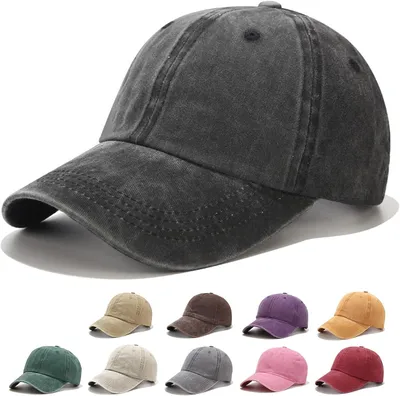 Produktbild von Baseballcap, 100 % Baumwolle, verstellbar, atmungsaktiv, für Sommer