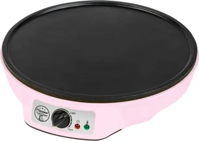 Produktbild von 30 cm rosa crêpe-pfanne Bestron ASW602P
