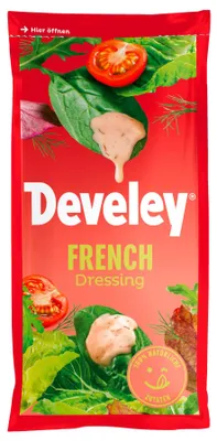 Produktbild von Develey French Salatdressing mild würzigen dezente Süße 75ml