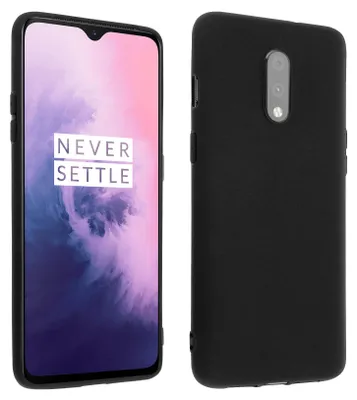 Produktbild von Avizar, Gelhülle Backcover für OnePlus 7, Schwarz